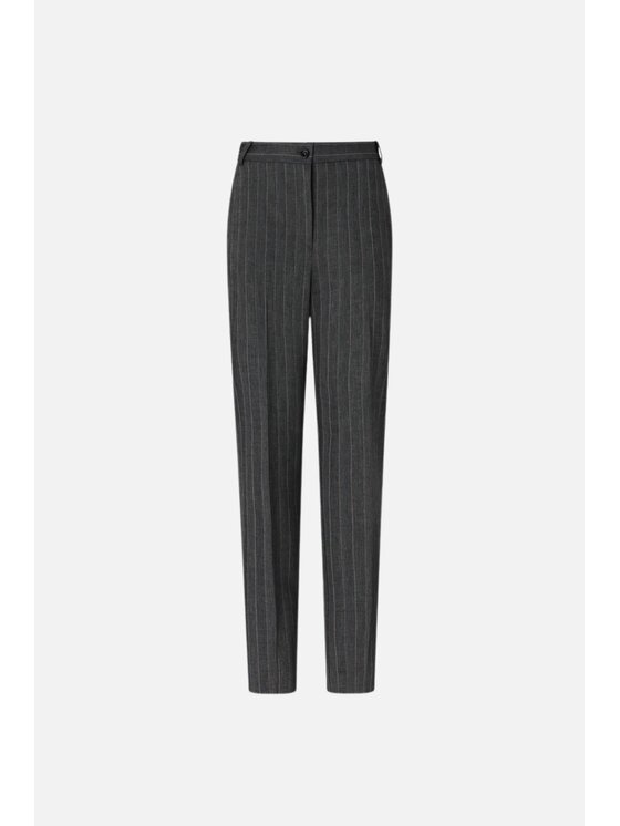 PINKO PINKO Παντελόνι υφασμάτινο Pleione Γκρι Regular Fit
