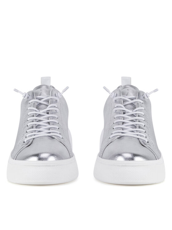 Rieker Revolution Lifestyle Rieker Revolution Lifestyle Halbschuhe W2301-90 Silberfarben