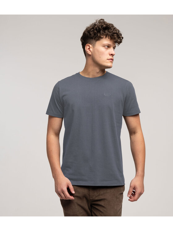 Lee Cooper Lee Cooper T-Shirt OBUTCH 0875 Niebieski Regular Fit