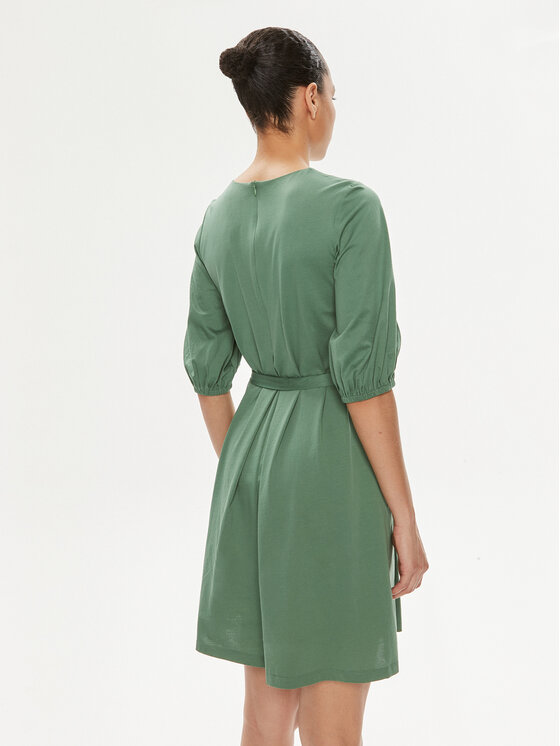 Weekend Max Mara Weekend Max Mara Sukienka codzienna Jumbo 2415621072 Zielony Regular Fit