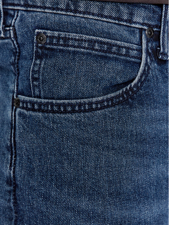Lee Lee Jeans hlače 112342252 Mornarsko modra Slim Fit