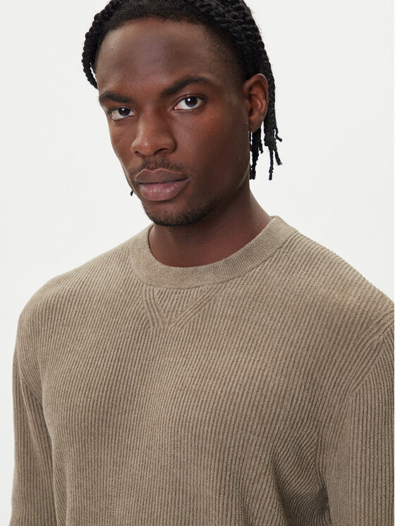 BOSS BOSS Sveter P-Horso 50549989 Hnedá Regular Fit
