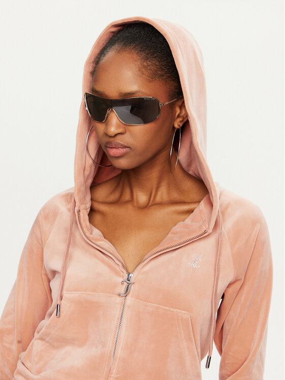 Juicy Couture Juicy Couture Світшот Madison JCWA122001 Бежевий Slim Fit