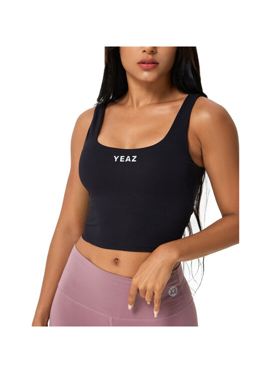 Yeaz Yeaz Top TODAY Czarny Slim Fit