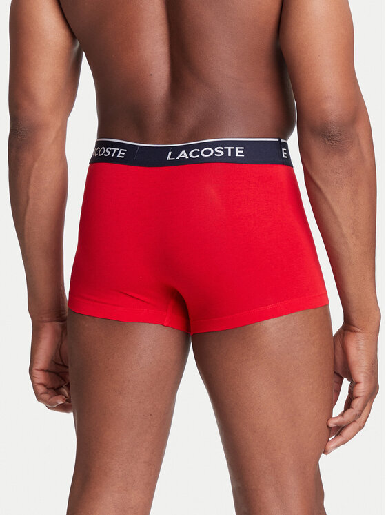 Lacoste Lacoste Set od 3 para bokserica 5H1300 Šarena