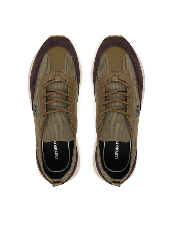Emporio Armani Emporio Armani Сникърси EM003739 AF19724 MZ783 Зелен