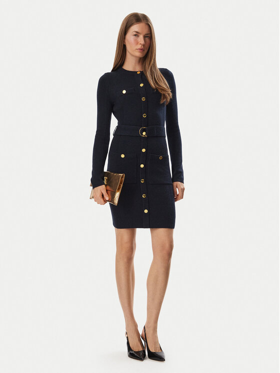Marciano Guess Marciano Guess Плетена рокля 5BGK43 5893Z Тъмносин Regular Fit