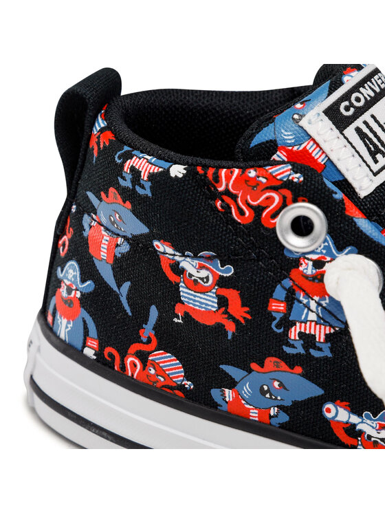 Converse Converse Tornacipő Chuck Taylor All Star Street Mid 672732C Fekete