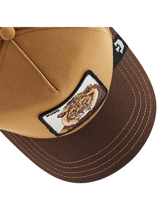 Goorin Bros Goorin Bros Kšiltovka The King Lion 101-0388 Hnědá