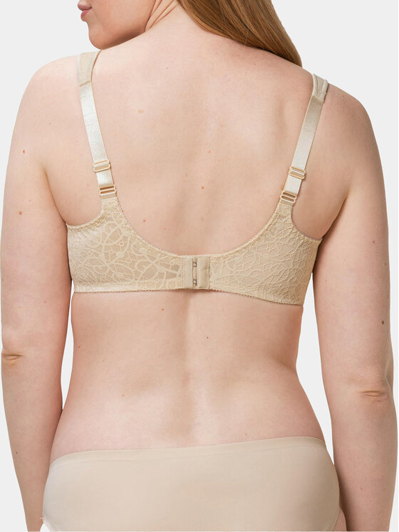 Triumph Triumph Biustonosz z fiszbiną Comfort Minimizer 10166827 Beżowy