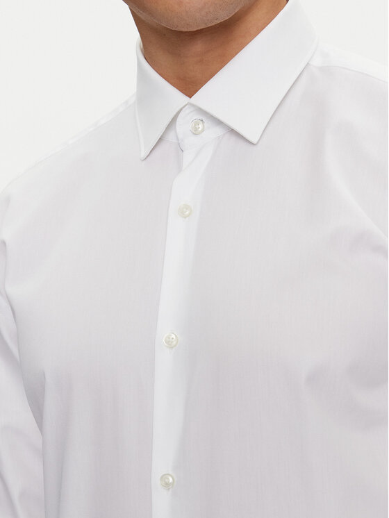 HUGO Hugo Сорочка Koey 50519819 Білий Slim Fit