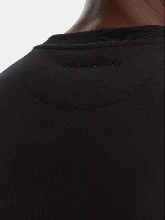 KARL LAGERFELD KARL LAGERFELD T-särk 755037 554227 Must Regular Fit
