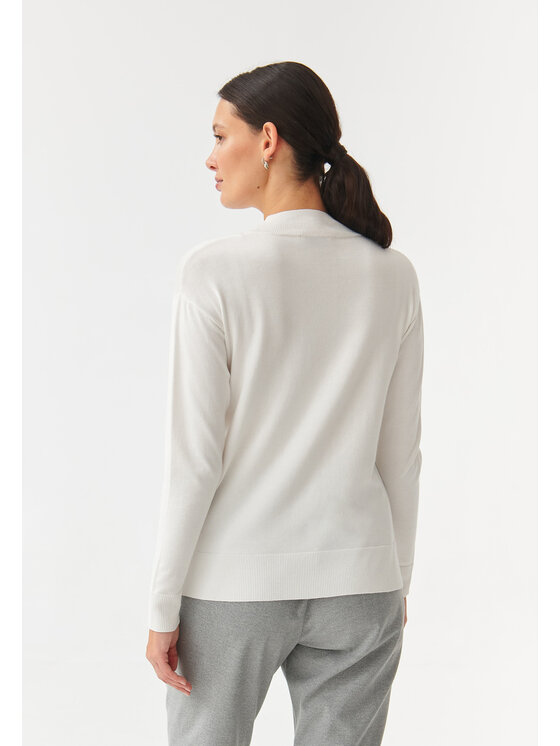 TATUUM TATUUM Sweter NAWIKO 1 Kremowy Classic Fit