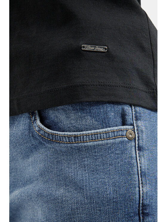 Cross Jeans Cross Jeans T-Shirt 56250-020 Czarny