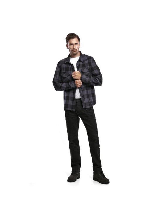 Brandit Brandit Koszula 4002.28 Czarny Regular Fit