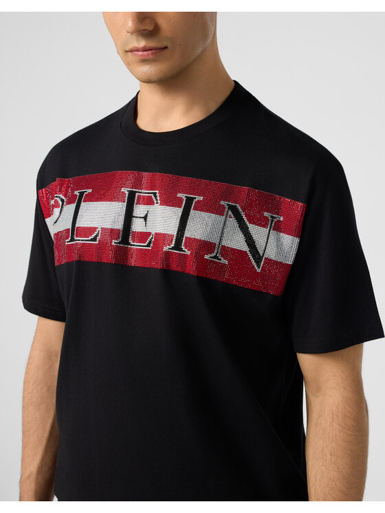 PHILIPP PLEIN PHILIPP PLEIN T-Shirt 31110 Czarny Regular Fit