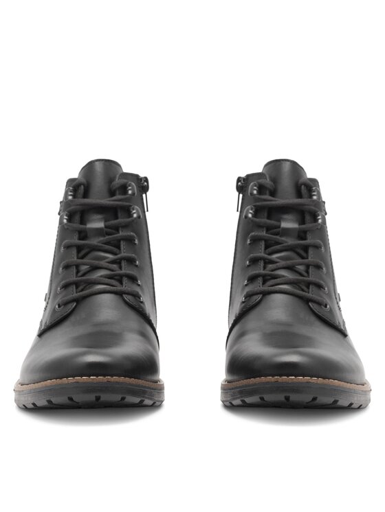 Rieker Rieker Schnürschuhe 15322-00 Schwarz
