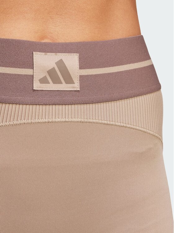 adidas adidas Szorty sportowe 152107 Brązowy Fitted Fit