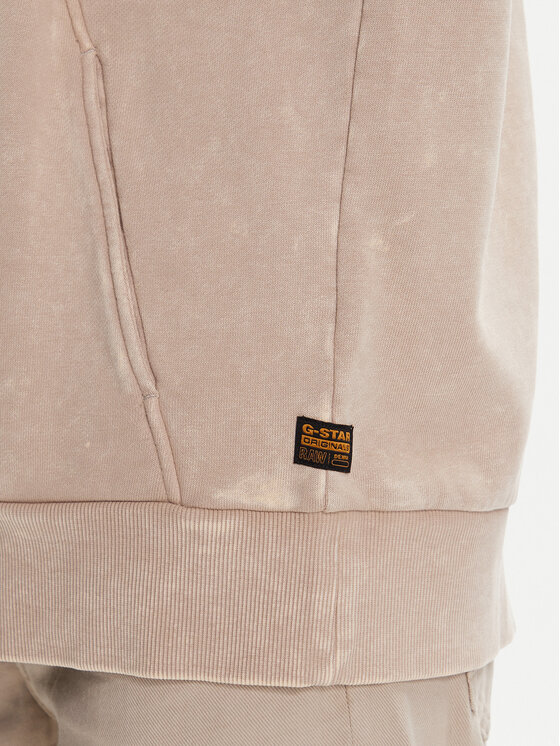 G-Star Raw G-Star Raw Μπλούζα Washed 3D D27738-D969 Μπεζ Oversize
