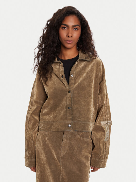 adidas adidas Demisezoninė striukė Adibreak JY2393 Ruda Regular Fit