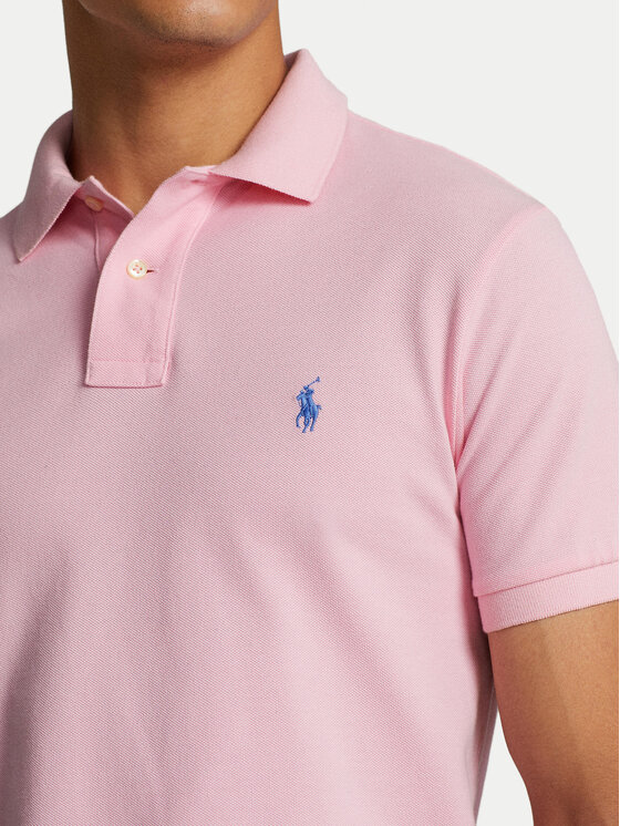 Polo Ralph Lauren Polo Ralph Lauren Polo Core Replen 710795080 Ροζ Slim Fit