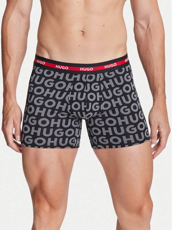 HUGO HUGO Set di 3 boxer 50545674 Multicolore