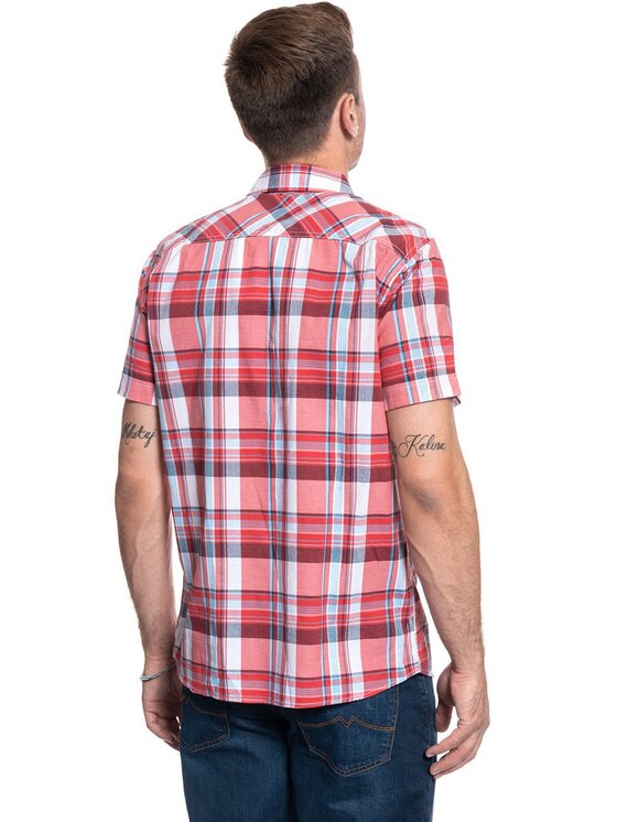 Mustang Mustang Camicia COLLIN BASIC CHECK Multicolore Regular Fit