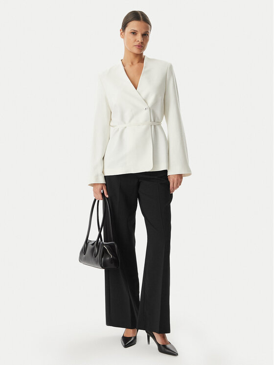 Calvin Klein Calvin Klein Sakko LV044F408G Creme Regular Fit