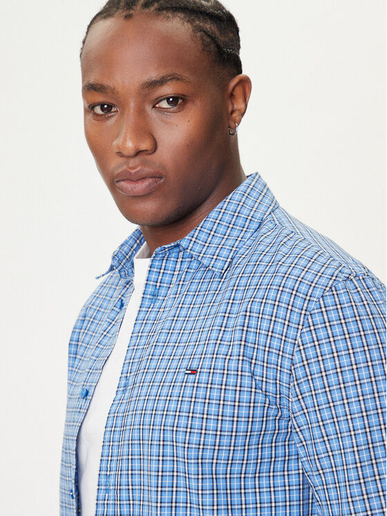 Tommy Jeans Tommy Jeans Сорочка Essential DM0DM21693 Голубий Regular Fit