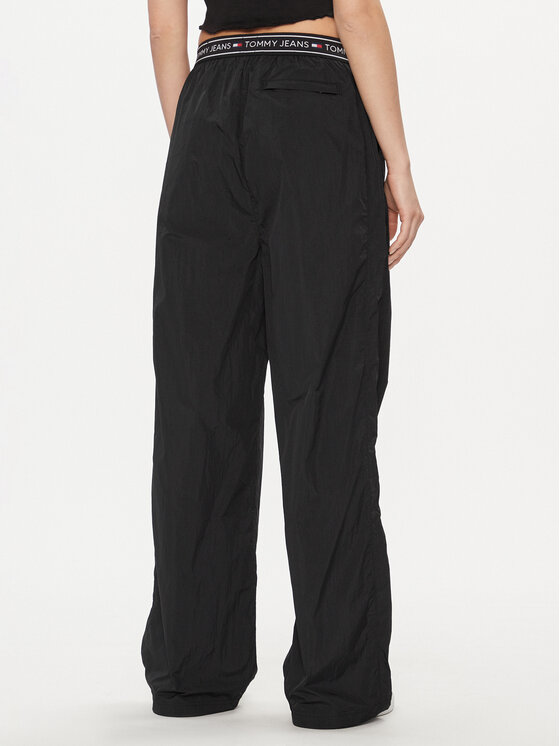 Tommy Jeans Tommy Jeans Jogginghose DW0DW17316 Schwarz Baggy Fit