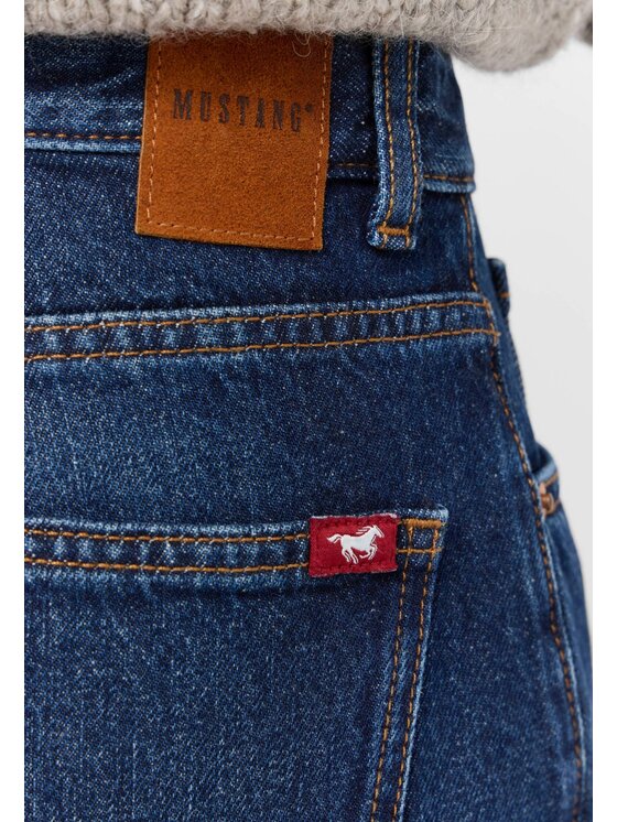 Mustang Mustang Jeans Style Luise Wide Blu Loose Fit