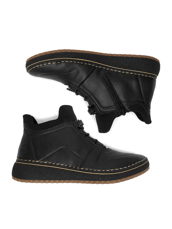 Rieker Rieker Halbschuhe 50961-00 Schwarz