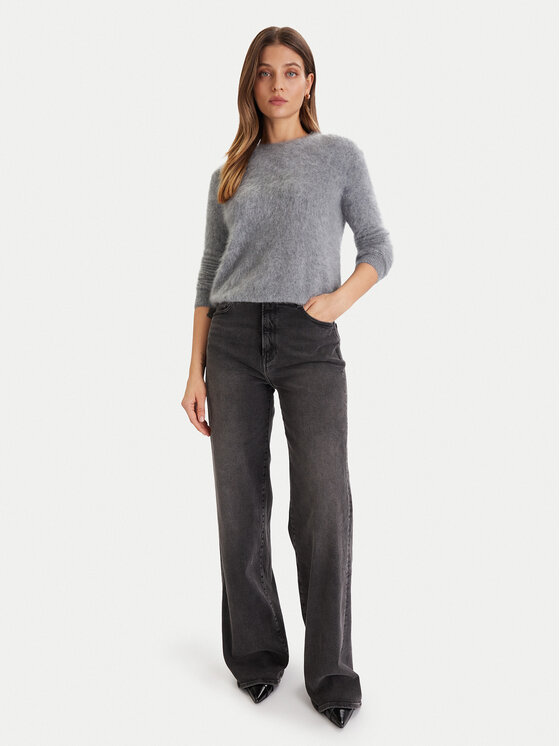 ViCOLO ViCOLO Sweter 22066F Szary Regular Fit