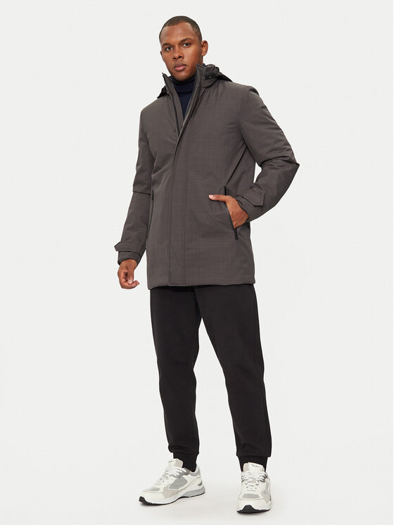 Geox Geox Зимно яке Dolomia M4620M T3162 F9821 Сив Regular Fit