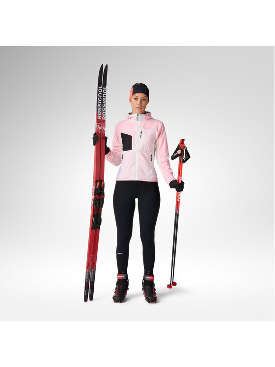 Rossignol Rossignol Kurtka outdoor W Venon Active Hoodie Jacket Biały Slim Fit