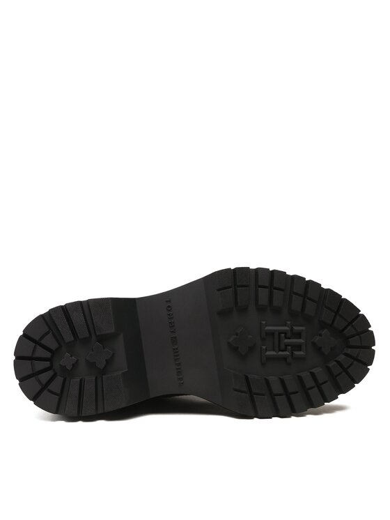 Tommy Hilfiger Tommy Hilfiger Pohodni čevlji Feminine Essential Canvas FW0FW07357 Črna