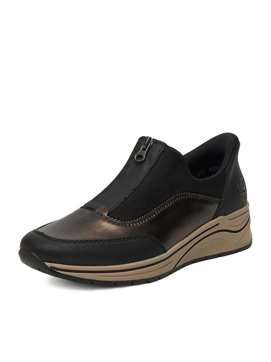 Rieker Rieker Pantofi N9553-25 Negru