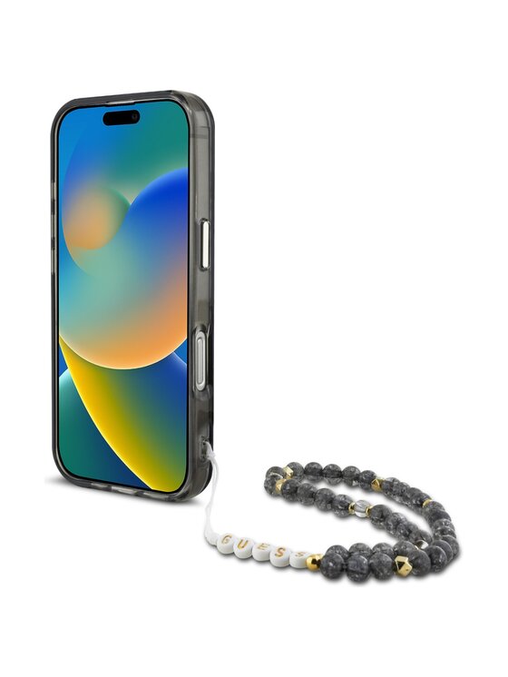 Guess Guess Etui na telefon Apple iPhone 16 Pro Max Czarny