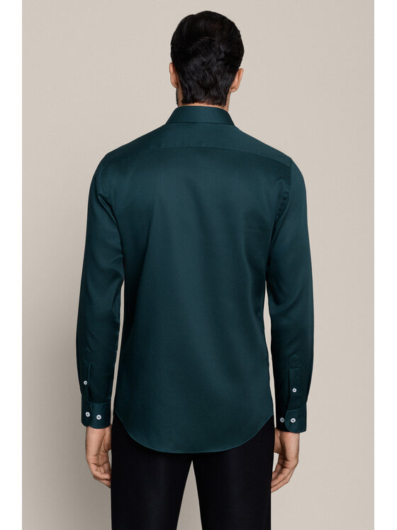 Lancerto Lancerto Koszula Armida Zielona KO073226000005 Zielony Slim Fit