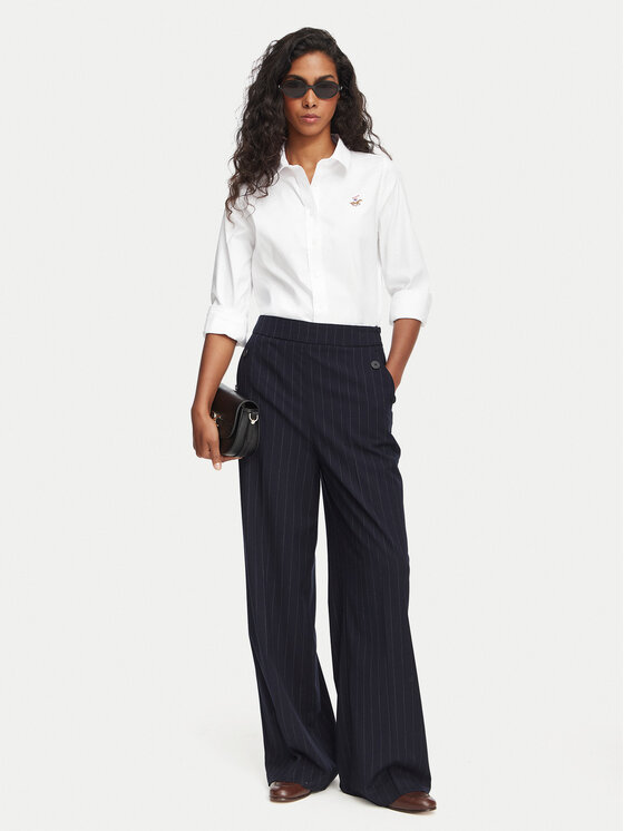 Beverly Hills Polo Club Beverly Hills Polo Club Košeľa P-SS26W-SH6600 Biela Regular Fit
