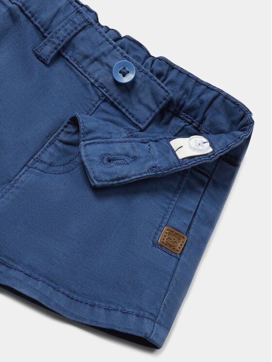 Mayoral Mayoral Pantaloncini di tessuto 201 Blu scuro Regular Fit