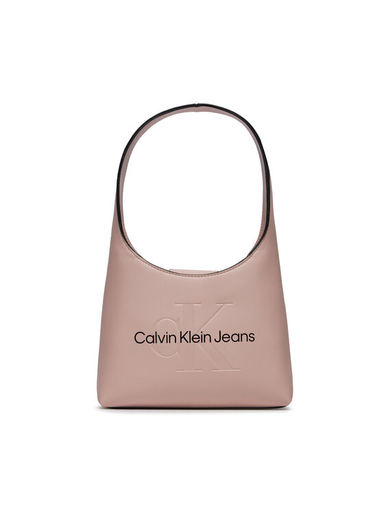 Calvin Klein Jeans Torbica Sculpted Arch Shoulderbag22 Mono K60K611548 Ružičasta