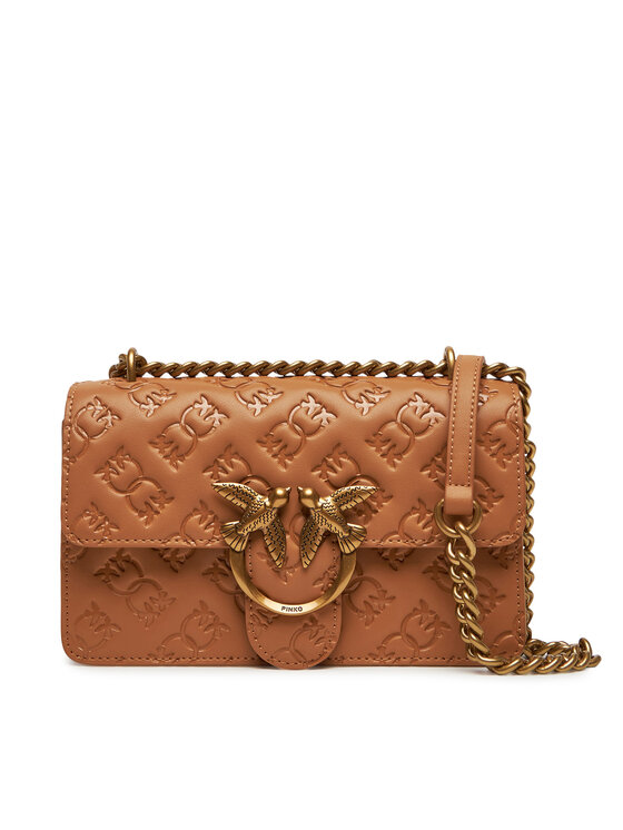 PINKO PINKO Torbica Love One Mini Dc PE 25 PLTT 100074 A1YB Smeđa
