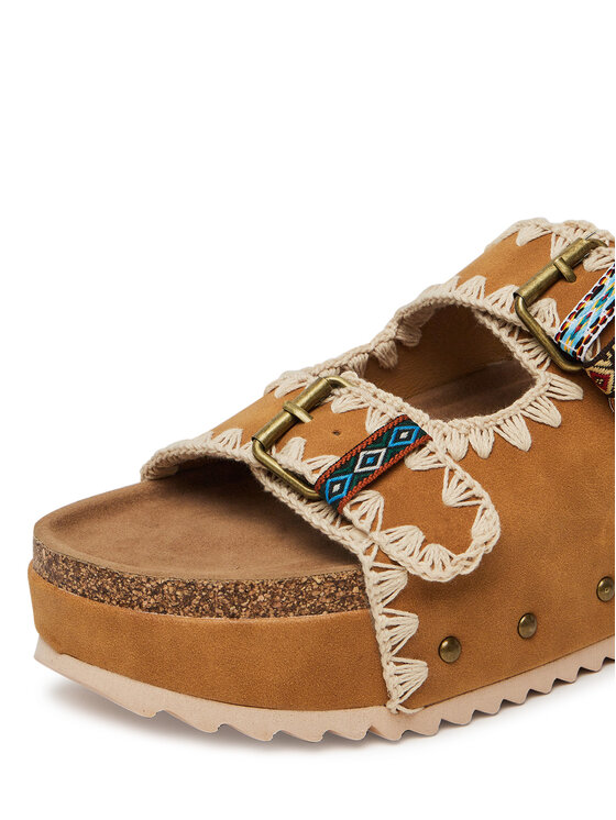 DeeZee DeeZee Šlepetės LB-P1684 Ruda
