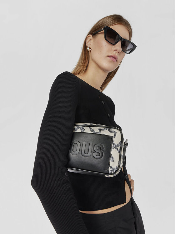TOUS TOUS Handtasche Bandolera-Repor K Pix Soft 2001851401 Schwarz