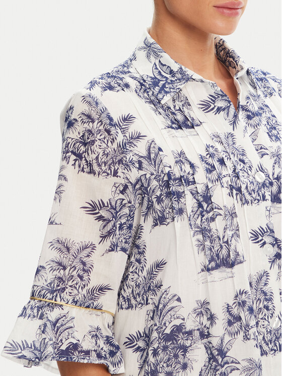 Iconique Iconique Pluusikleit IC25-076 Valge Relaxed Fit