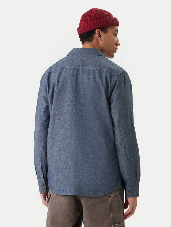 Quiksilver Quiksilver Krekls Yosemite Chambrayls EQYWT04660 Tumši zils Regular Fit