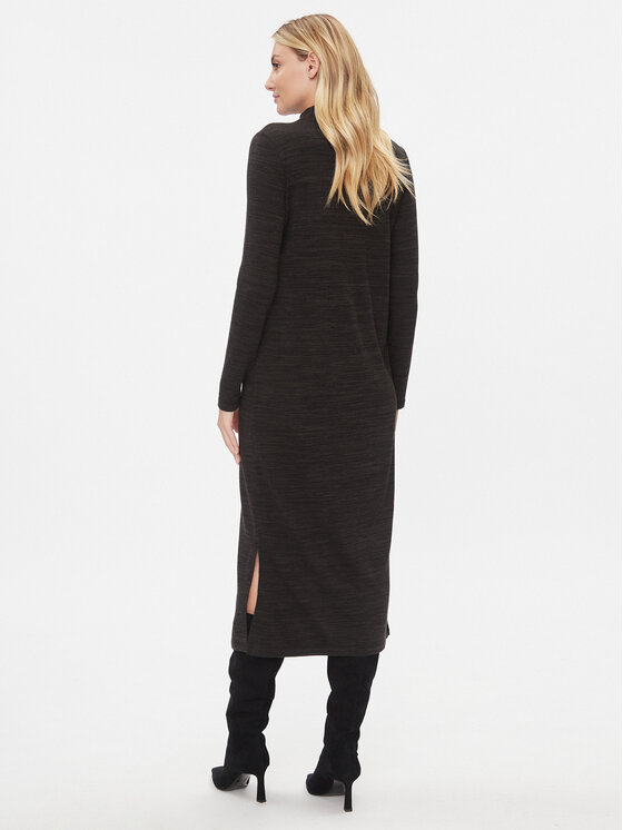 Vero Moda Vero Moda Trikotažinė suknelė 10293849 Juoda Regular Fit