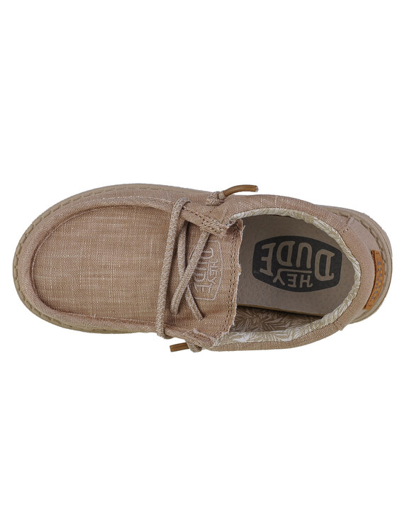 Hey Dude Hey Dude Sneakers Hey Dude Wally Youth Basic Beige