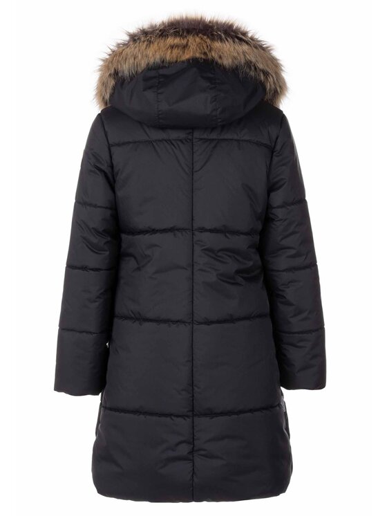 Lenne Lenne Płaszcz 22365B-042 Czarny Basic Fit